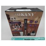 NEW Sokany 4-in-1 Hand Blender