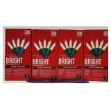 NEW Lot of 4 Festive Voice Clear Light Set 300