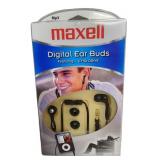 NEW Maxell P-8B Digital Earphone - Wired