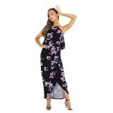 NEW KOH KOH Long Sexy Halter Floral Print Dressy