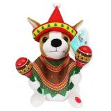 NEW Festive Voice Animated Mariachi Puppy