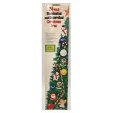 Vintage 24" Illuminated & Decorated Christmas Tree