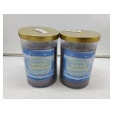 2 Opalhouse Winter Wonderland Candles