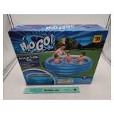 NEW H2O Go Metallic 3-Ring Pool