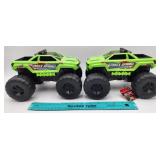 NEW Lot of 2 Maxx Action Toy Trucks