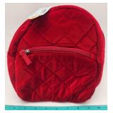 NEW Girls Quilted Velvet 10 Mini Backpack