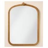 NEW 24"x32" Decorative Carved Wood Wall Mirror -