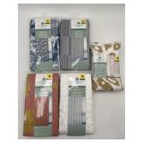 NEW LOT OF 5 Comfort bay Shower curtains