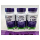 NEW Lot of 3 - Natrol 5-Htp 50 mg 30 Caps