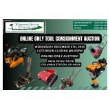 ONLINE ONLY TOOL CONSIGNMENT AUCTION