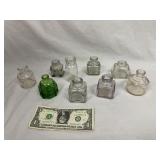 Lot of Vintage Inkwell Jars