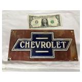 Porcelain Chevrolet Sign - Contemporary