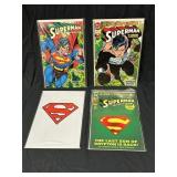 4 Superman Comic Books - DC Comics