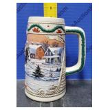 1996 Budweiser Holiday Stein