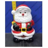 Collins Earthenware Santa Cookie Jar