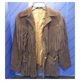 Vintage Ladies Suede Leather Jacket