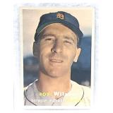 Vintage Topps Baseball Card Bob Wilson