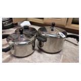 Lot of Pans with Lids