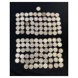 52 Mercury 90% silver dimes