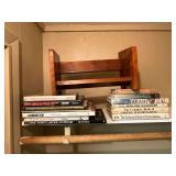 Railroad books with book stand