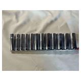 Craftsman SAE 1/2" drive deep well sockets