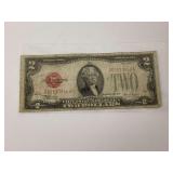 $2 bill US Note 1928-F