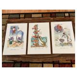 3 Prints by John Darkow, 2008