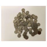 100 +/- Buffalo nickels