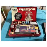 Gilbert erector set complete with motor and metal box