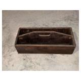 Wooden tool box