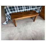 Ashley Furniture wooden bench, water damage on top