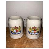 Pair of West Germany steins