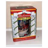 2001 Budweiser Holiday stein in box