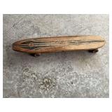 Sidewalk Surfboard wooden skateboard.