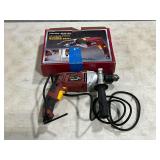 Chicago Electric 1/2" variable speed reversible hammer drill