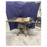 Craftsman 10" table saw, 3 hp