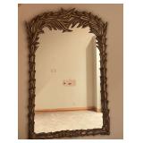 Large Framed Mirror, 48"X31"