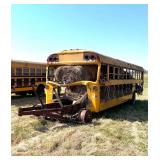 Very Cool School Bus Hay Feeder- Your Cows will LOVE it! (needs tires replaced)