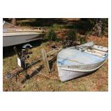 14 Ft. Aluminum Boat and Trailer