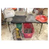 Car Cover, Tractor Seat Pad, Tractor Seat, Stool Seat, Blower Hose, and Misc.