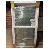 33 1/2 inch wide by 60 5/8 inch tall double hung window new inbox