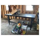 Steel fabricating table 5