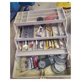 Tackle box with tackle