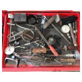 Compression gauges and various engine tools, slide hammer etc...