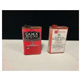 (2) Goex 16oz cans 454gr superfine black rifle powder NO SHIPPING