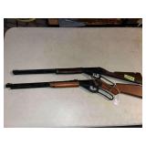 Daisy lever action bb gun and Red Ryder bb gun