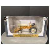 Spec Cast 1:16 scale yellow International Cub with blade and chains