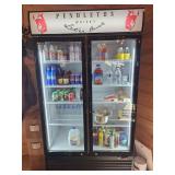 Fridge 45x28x79, works, no contents , bring help