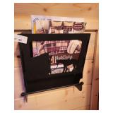 Wall mount Magazine rack 12x13