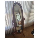 Oval Dressing Mirror 24w x 56t